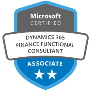 Microsoft- Dynamics 365 Finance Functional Consultant
