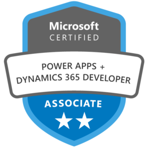 Microsoft- Power Apps + Dynamics 365 Developer