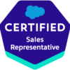Salesforce Certified Sales Representative