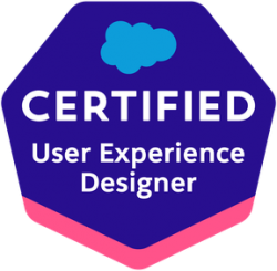 Salesforce Certified User Experience Designer