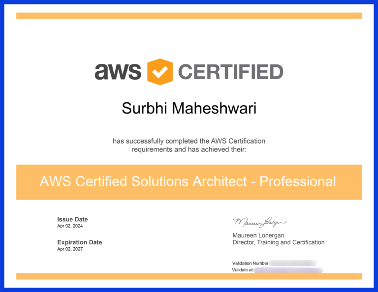 AWS Professional 3